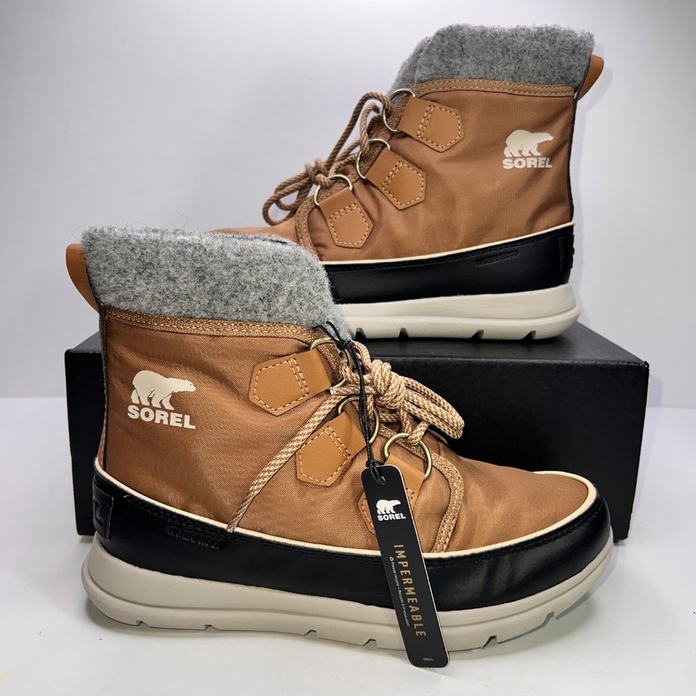Sorel Women's Explorer Carnival 'Elk' NL3421-286 Waterproof Winter Boots - Picture 4 of 12